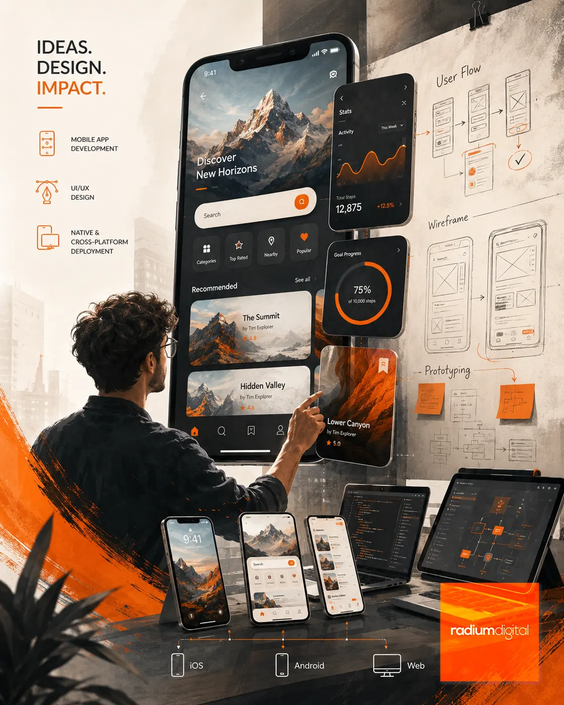 Developpement Application Mobile Agence Web Casablanca