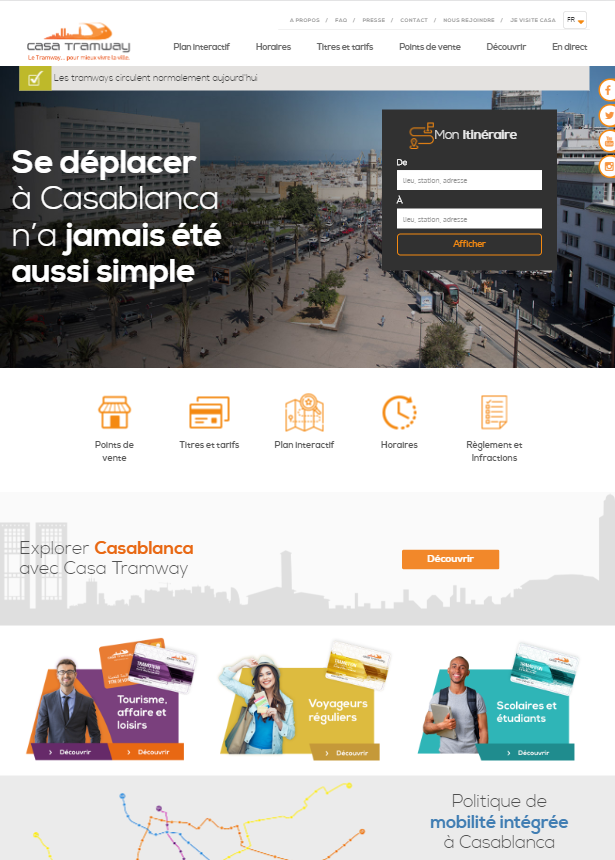 agence creation site web Casablanca